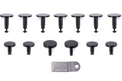 OLM Black Anodized Engine Bay Fastener Set WRX / STI 2015-2021 | A.70107.2