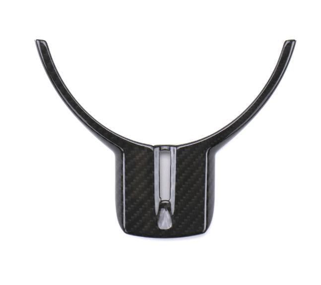 OLM Dry Carbon Fiber Steering Wheel Trim Cover 13-16 Scion FR-S / 13-20 Subaru BRZ / 17-20 Toyota 86 | STR-FT86-DCF