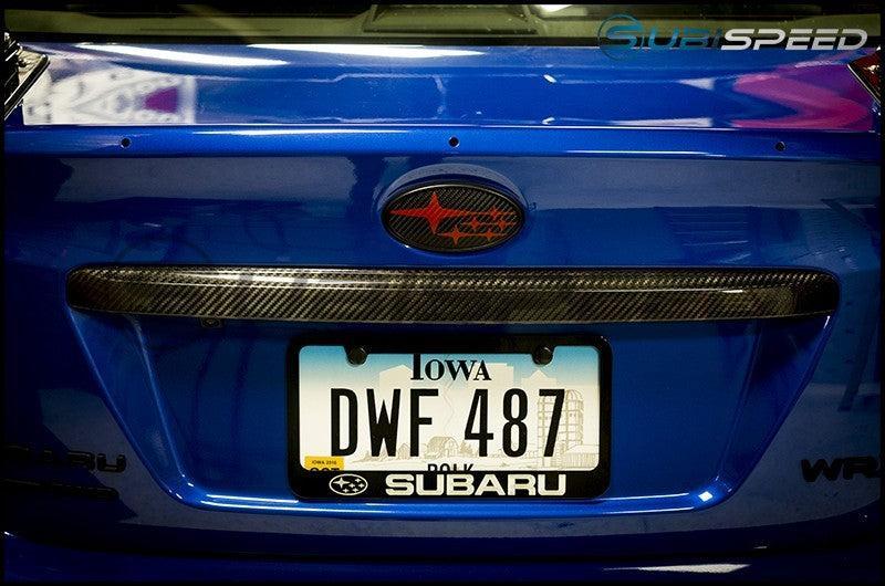 OLM Dry Carbon Fiber Trunk Finish Subaru WRX / STI 2015-2021 | RM-WRX14-DCF