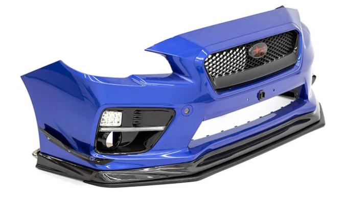 OLM Extension Lip For VA Style Lips Matte Black WRX / STI 2015-2017 | A.70145.1-MB