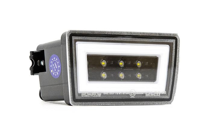 OLM F1 NB R V2 Clear Lens Goss Black Base White Bar WRX / STI Sedan 2011-2014 | A.70219.5