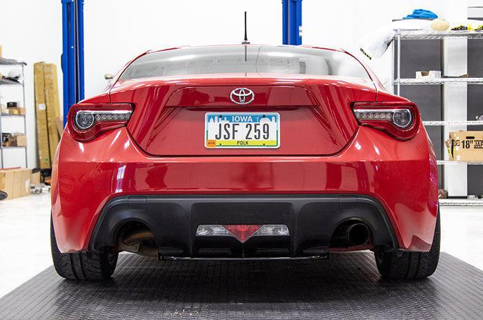 OLM Gloss Black Rear Diffuser 13-16 Scion FR-S / 13-20 Subaru BRZ / 17-20 Toyota 86 | A.70192.1-GBK