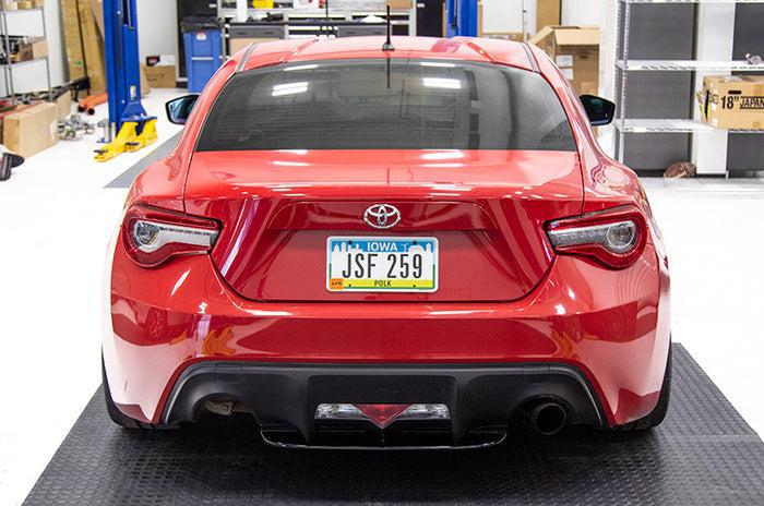 OLM Gloss Black Rear Diffuser 13-16 Scion FR-S / 13-20 Subaru BRZ / 17-20 Toyota 86 | A.70192.1-GBK