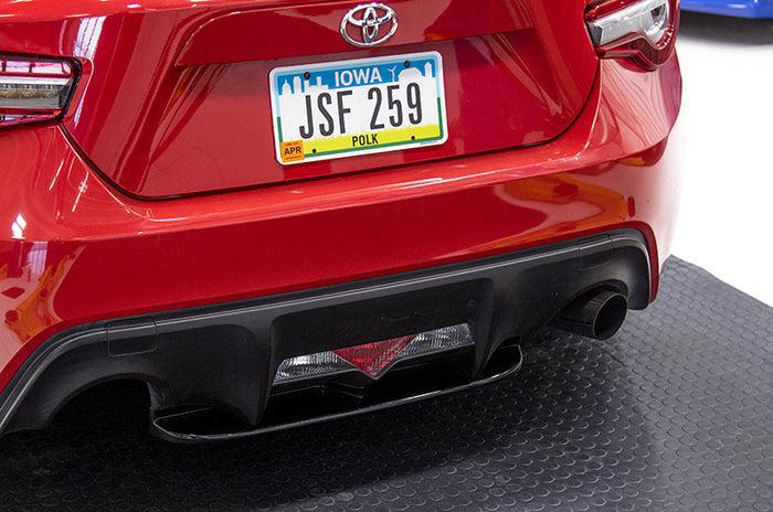OLM Gloss Black Rear Diffuser 13-16 Scion FR-S / 13-20 Subaru BRZ / 17-20 Toyota 86 | A.70192.1-GBK