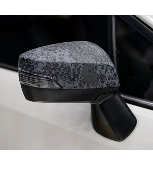 OLM Graphic Design Mirror Covers Black Gray Digital Camo WRX / STI 2015-2021 | A.70180.2