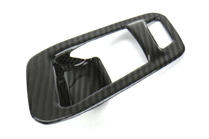 OLM LE Carbon Fiber Door Lock Panel Cover Set Toyota Supra 2020-2026 | A.70117.1