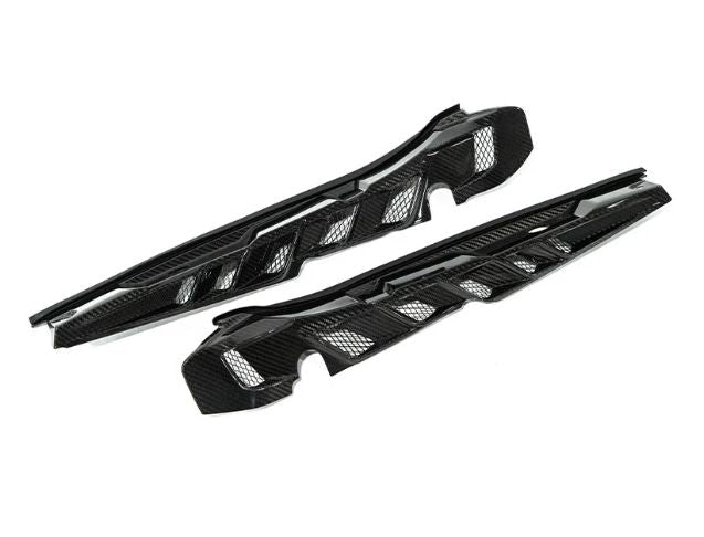 OLM LE Carbon Fiber Ducted Inner Fender Shrouds Subaru WRX 2022-2026 | A.70269.1