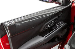 OLM LE Carbon Fiber Interior Door Trim Cover Set Toyota Supra 2020-2024 | A.70115.1