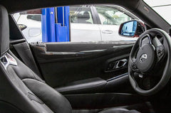 OLM LE Carbon Fiber Interior Door Trim Cover Set Toyota Supra 2020-2024 | A.70115.1
