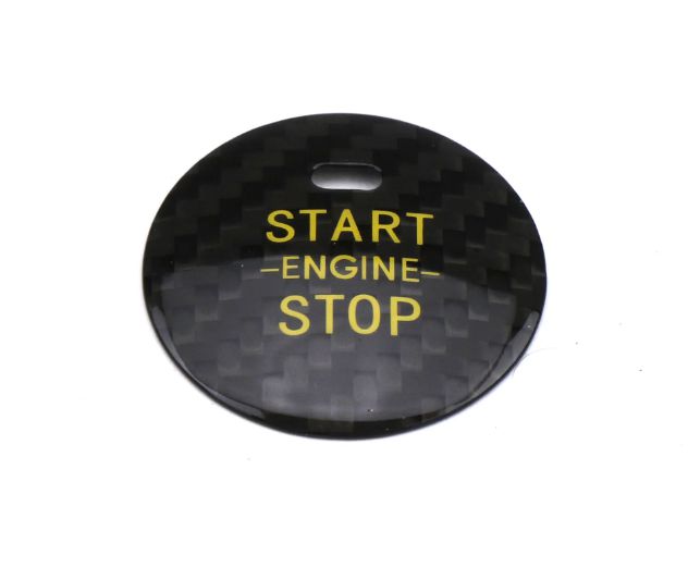 OLM LE Carbon Fiber Push to Start Cover Black WRX / STI 2015-2021 | A.70097.1