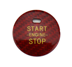OLM LE Carbon Fiber Push to Start Cover Red WRX / STI 2015-2021 | A.70097.2