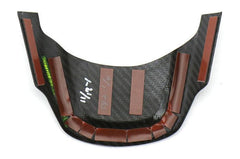 OLM LE Carbon Fiber Steering Wheel Covers (4pc set) Toyota Supra 2020-2024 | A.70120.1