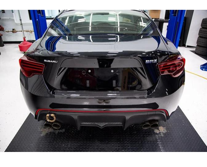 OLM LE Dry Carbon Fiber Rear Bumper Protector 13-16 Scion FR-S / 13-20 Subaru BRZ / 17-20 Toyota 86 | A.70112.1