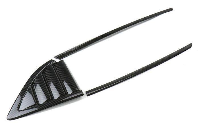 OLM LE Dry Carbon Fiber Window Door Molding Covers 6pc Toyota Supra 2020-2024 | A.70234.1