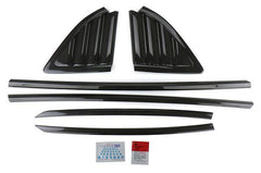 OLM LE Dry Carbon Fiber Window Door Molding Covers 6pc Toyota Supra 2020-2026 | A.70234.1