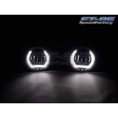 OLM LED / Corona Ring DRL Fog Light Housings Subaru WRX / STI 2015-2021