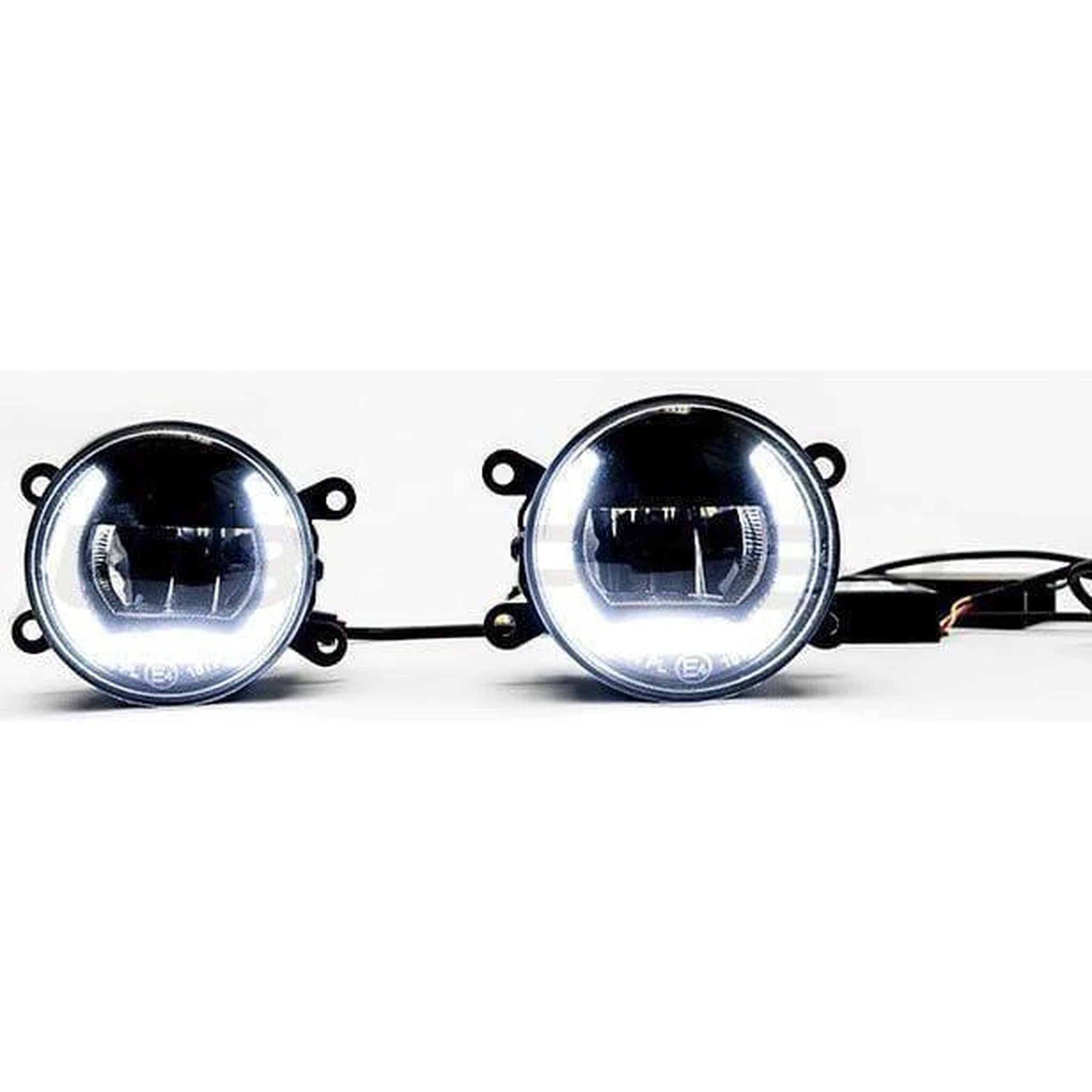 OLM LED / Corona Ring DRL Fog Light Housings Subaru WRX / STI 2015-2021