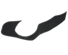 OLM Leather Look Door Kick Guard with Silver Stitching Toyota Supra 2020-2024 | A.70130.1