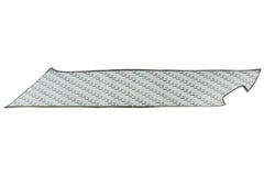 OLM Leather Look Kick Guard Protection Set with Silver Stitching FR-S 13-16 / BRZ 13-20 / 17-20 Toyota 86 | A.70056.4