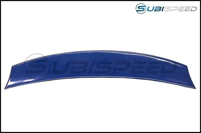 OLM Paint Matched Duckbill Spoiler Galaxy Blue Pearl WRX / STI 2015-2021 | A.70009.1-E8H
