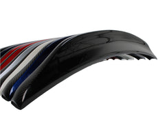 OLM Paint Matched Duckbill Spoiler w/ Carbon Fiber Center Line Crystal Black Silica WRX / STI 2015-2021 | A.70188.1-D4S