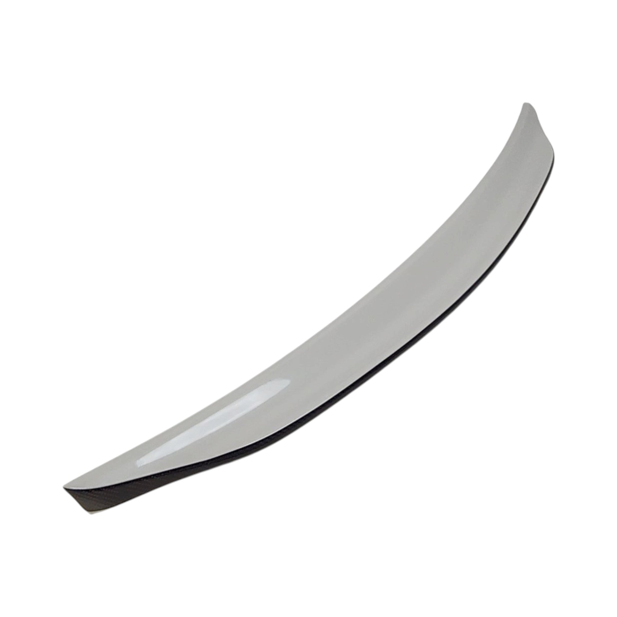 OLM Paint Matched Duckbill Spoiler w/ Carbon Fiber Center Line Crystal White Pearl WRX / STI 2015-2021 | A.70188.1-K1X