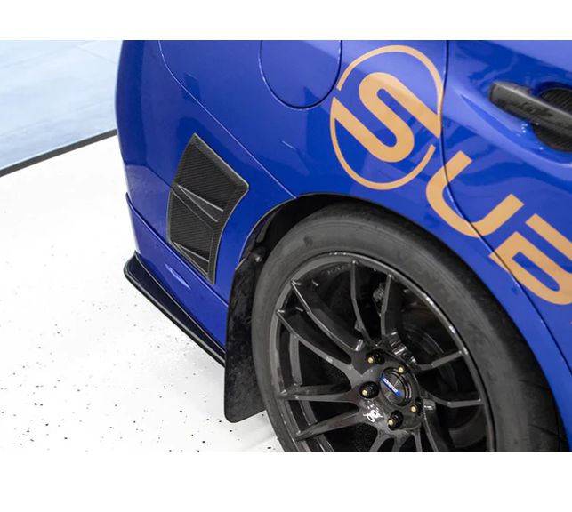 OLM Paint Matched Gloss Black Rear Bumper Lip Dark Grey Metallic WRX / STI 2015-2021 | A.70191.1-61K