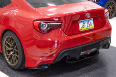 OLM Paint Matched Gloss Black Rear Bumper Lip Galaxy Blue Pearl BRZ / 86 / FR-S 13-20 | A.70190.1-E8H