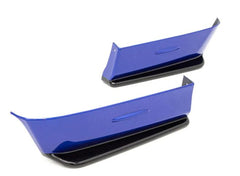 OLM Paint Matched Gloss Black Rear Bumper Lip Ice Silver Metallic WRX / STI 2015-2021 | A.70191.1-G1U