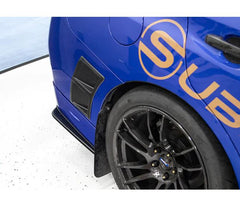 OLM Paint Matched Gloss Black Rear Bumper Lip Lightning Red WRX / STI 2015-2021 | A.70191.1-C7P