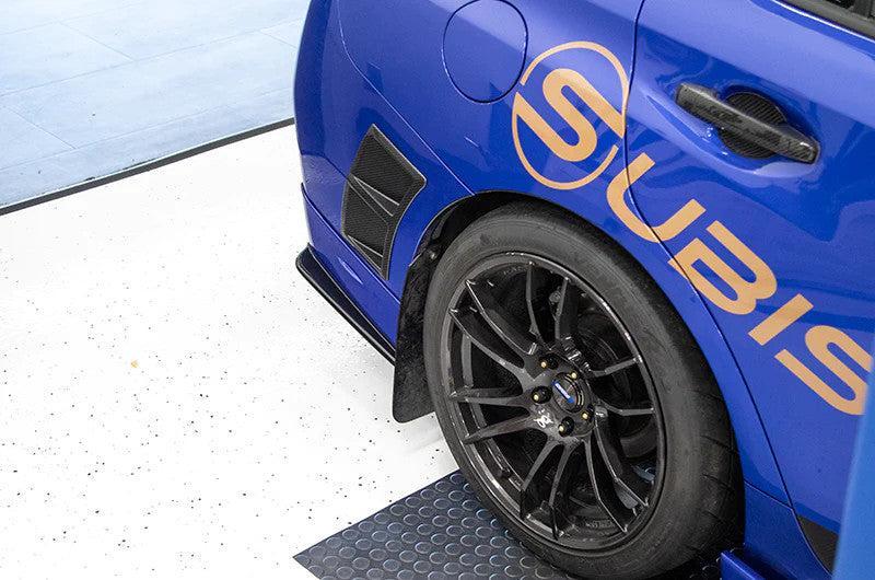 OLM Paint Matched Gloss Black Rear Bumper Lip World Rally Blue Subaru WRX / STI 2015-2021 | A.70191.1-K7X