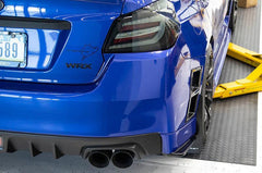 OLM Paint Matched Gloss Black Rear Bumper Lip World Rally Blue Subaru WRX / STI 2015-2021 | A.70191.1-K7X