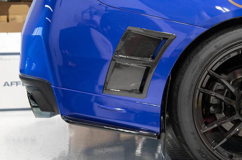 OLM Paint Matched Gloss Black Rear Bumper Lip World Rally Blue Subaru WRX / STI 2015-2021 | A.70191.1-K7X