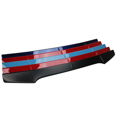 [OPEN BOX] OLM RS Style Paint Matched Gurney Flap for STI Spoiler Subaru WRX / STI 2015-2021 - World Rally Blue 2 - Matte Black