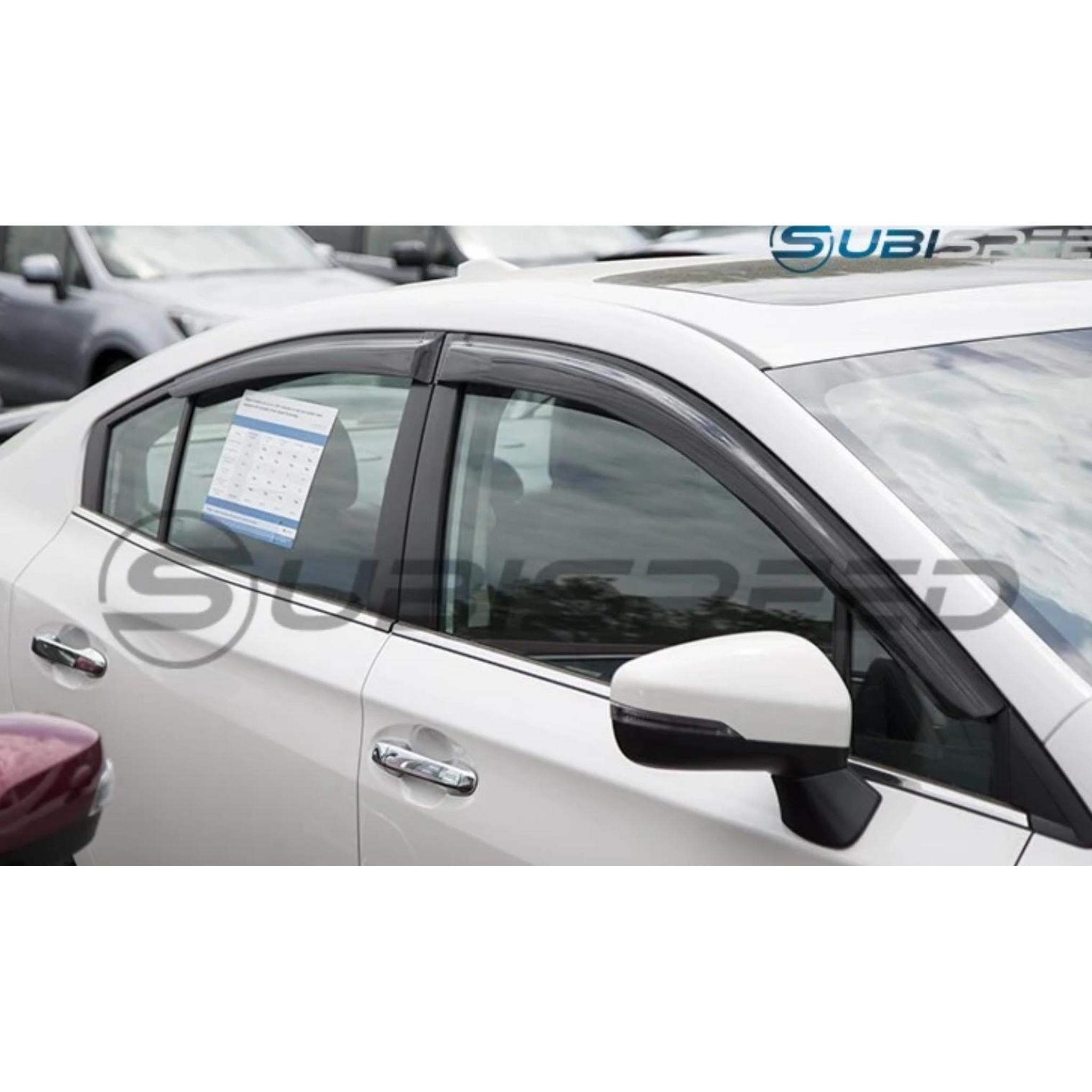 OLM Rain Guard Deflector Kit Subaru Impreza Sedan 2017-2020 | OLMWD-IMP4D-17