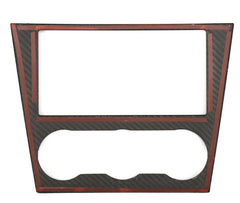 OLM S-Line Dry Carbon Fiber Radio and AC Control Cover WRX / STI 2015-2021 | DP1-WRX14-DCF