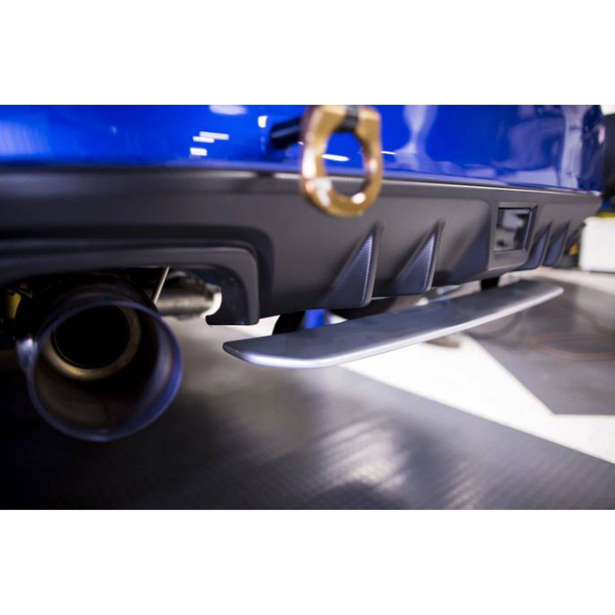 OLM S Style Rear Diffuser Silver WRX / STI 2015-2021 | RDF-WRX14-T1-SL