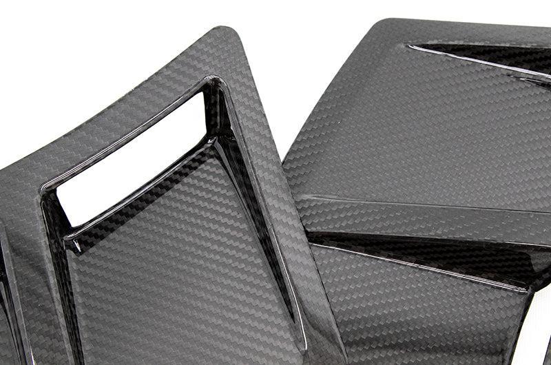 OLM S207 Style Carbon Fiber Bumper Vent Inserts Subaru WRX / STI 2015-2021 | A.70163.1