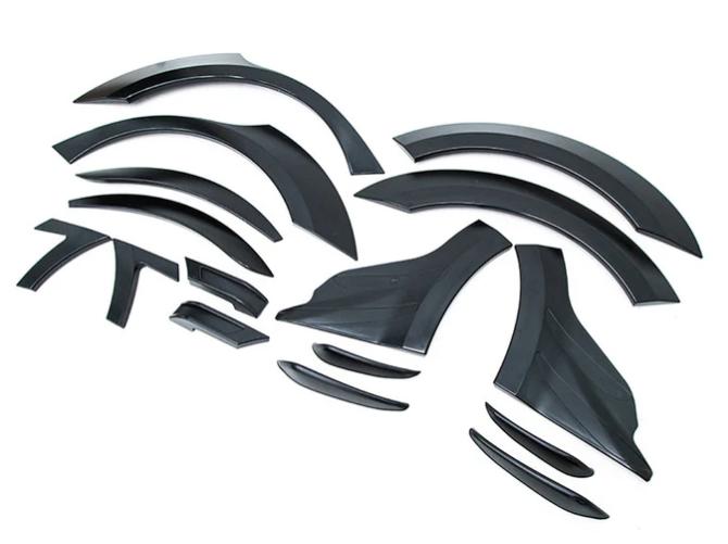 OLM S209 Style Fender Flare 12pc Set Unpainted Subaru WRX / STI 2015-2017 | A.70244.1-MB