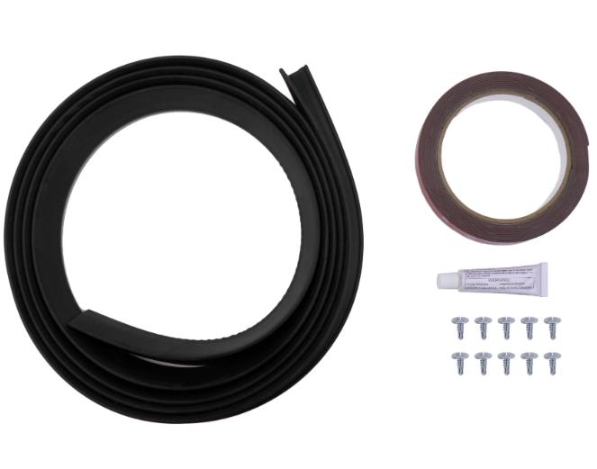 OLM STI Front Bumper Lip Protector (Black) (Vehicles with STI or STI Style Lip Installed) WRX / STI | A.70139.2