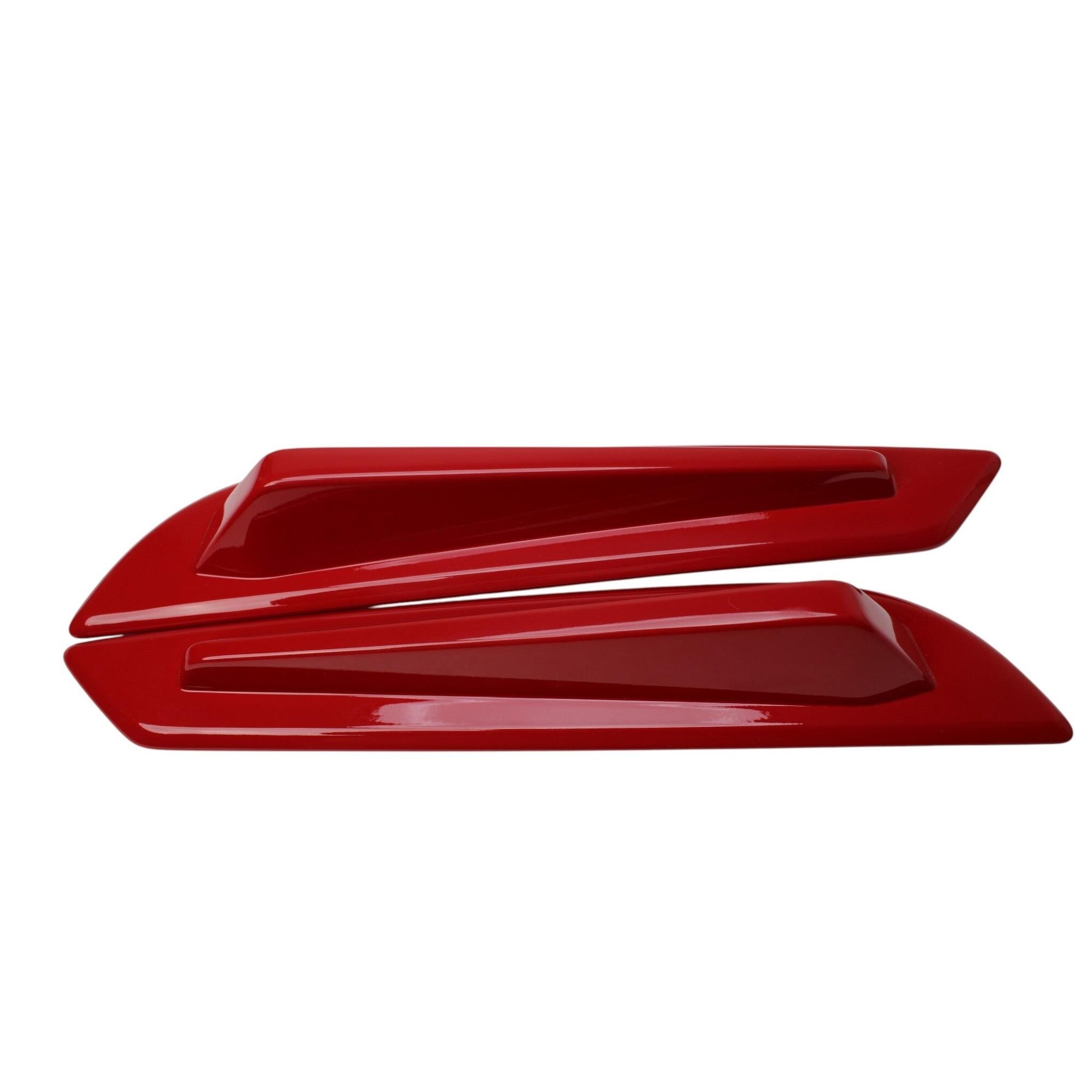 OLM STI V2 Paint Matched Spoiler Side Fins Subaru WRX / STI 2015-2021