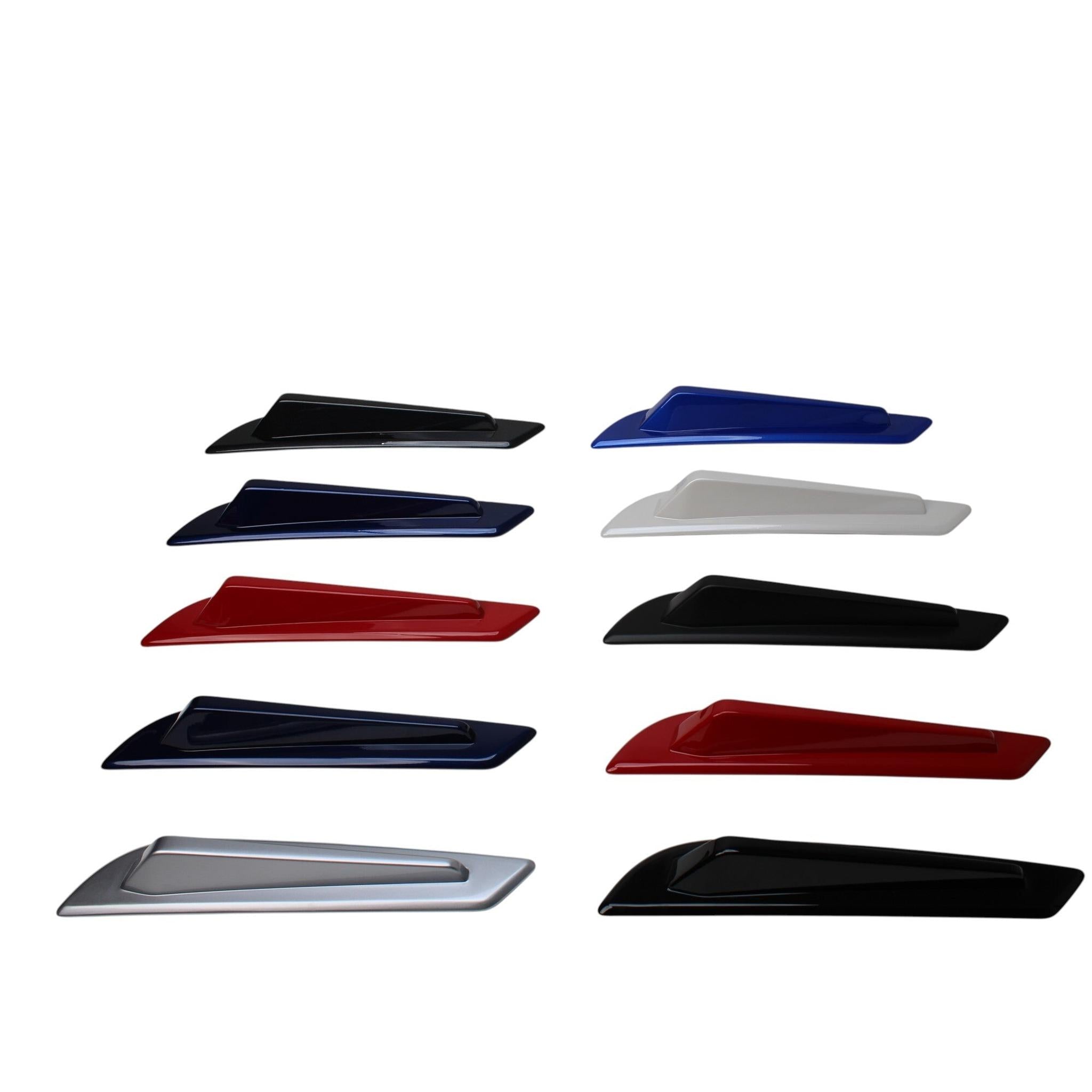 OLM STI V2 Paint Matched Spoiler Side Fins Subaru WRX / STI 2015-2021
