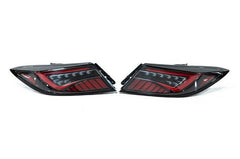OLM Scythe Style LED Taillights Clear Lens Black Base Red Bar BRZ / GR86 2022-2026 | E.49003.2