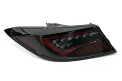 OLM Scythe Style LED Taillights Smoke Lens Black Base Red Bar BRZ / GR86 2022-2026 | E.49003.1