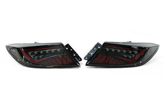 OLM Scythe Style LED Taillights Smoke Lens Black Base Red Bar BRZ / GR86 2022-2026 | E.49003.1