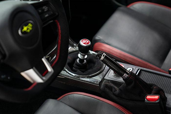 OLM Signature Series Ebrake Handle Black Carbon w Chrome WRX / STI 2015-2021 | A.70217.1-CH