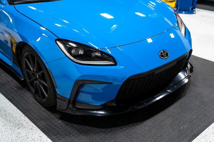 OLM TR Style Front Bumper Lip (Unpainted) Toyota GR86 2022-2026 | B.49006.1