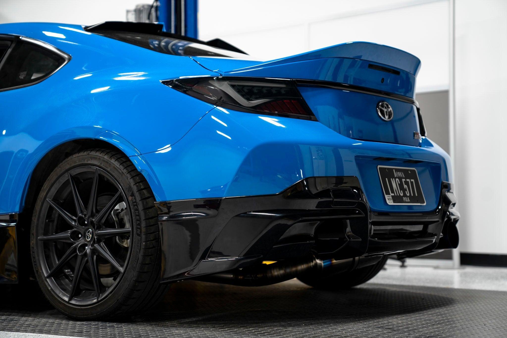 OLM TR Style Rear Bumper Lip (Unpainted) GR86 / BRZ 2022-2026 | B.49008.1