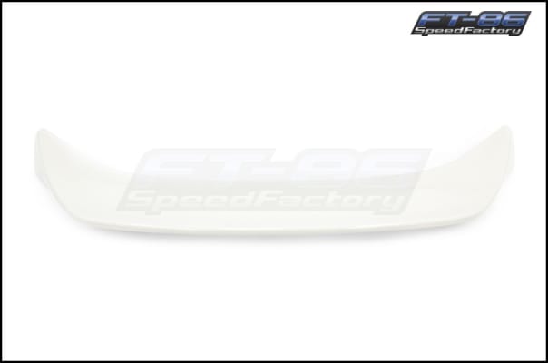 OLM TRD Painted Trunk Spoiler Center Piece 37J White 13-16 Scion FR-S / 13-20 Subaru BRZ / 17-20 Toyota 86 | 86TRD-37J