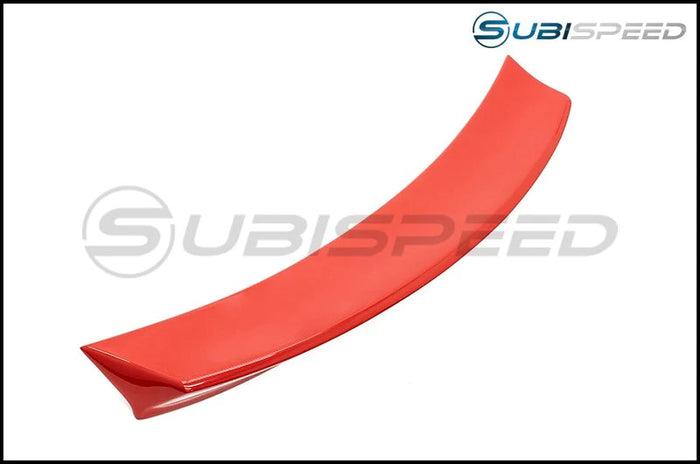 OLM Two Point Zero Duckbill Trunk Spoiler Lightning Red WRX / STI 2015-2021 | A.70009.1-C7P